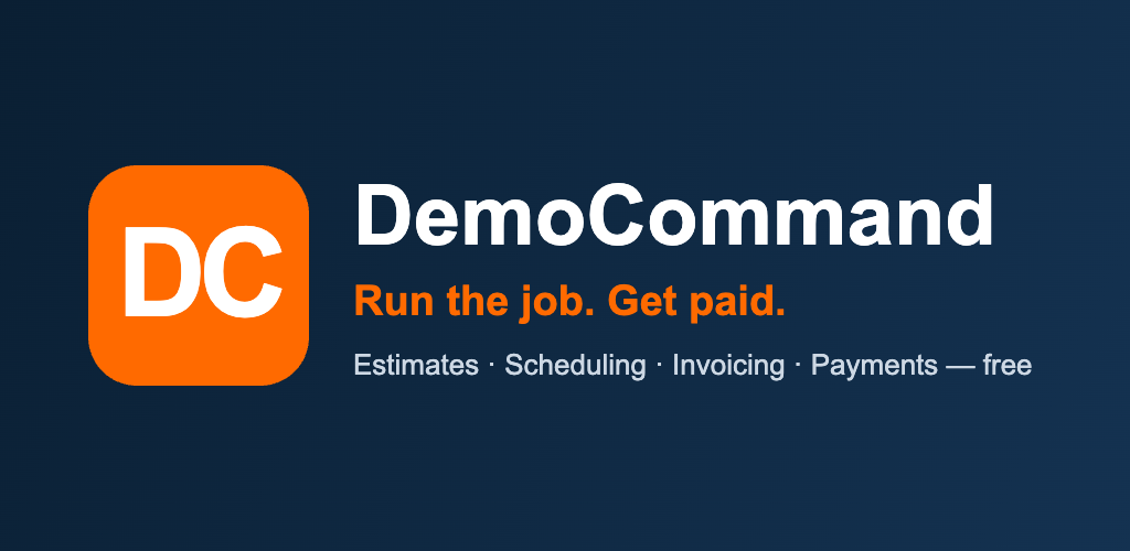 DemoCommand feature banner