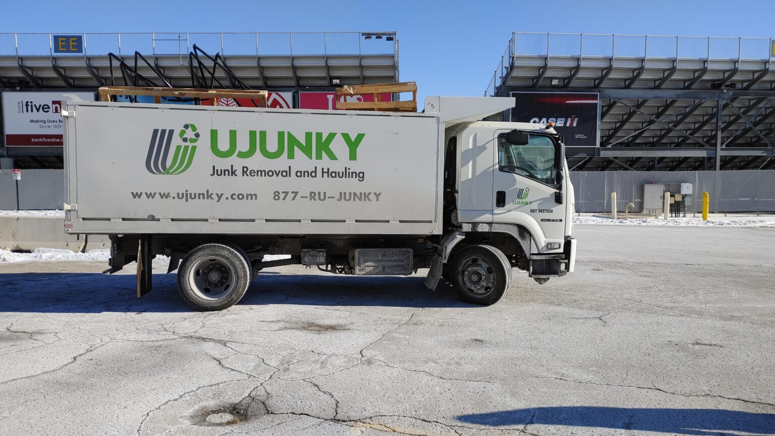 Our Service Areas 1 Wisconsin State Fair uJunky Junk Removal truck