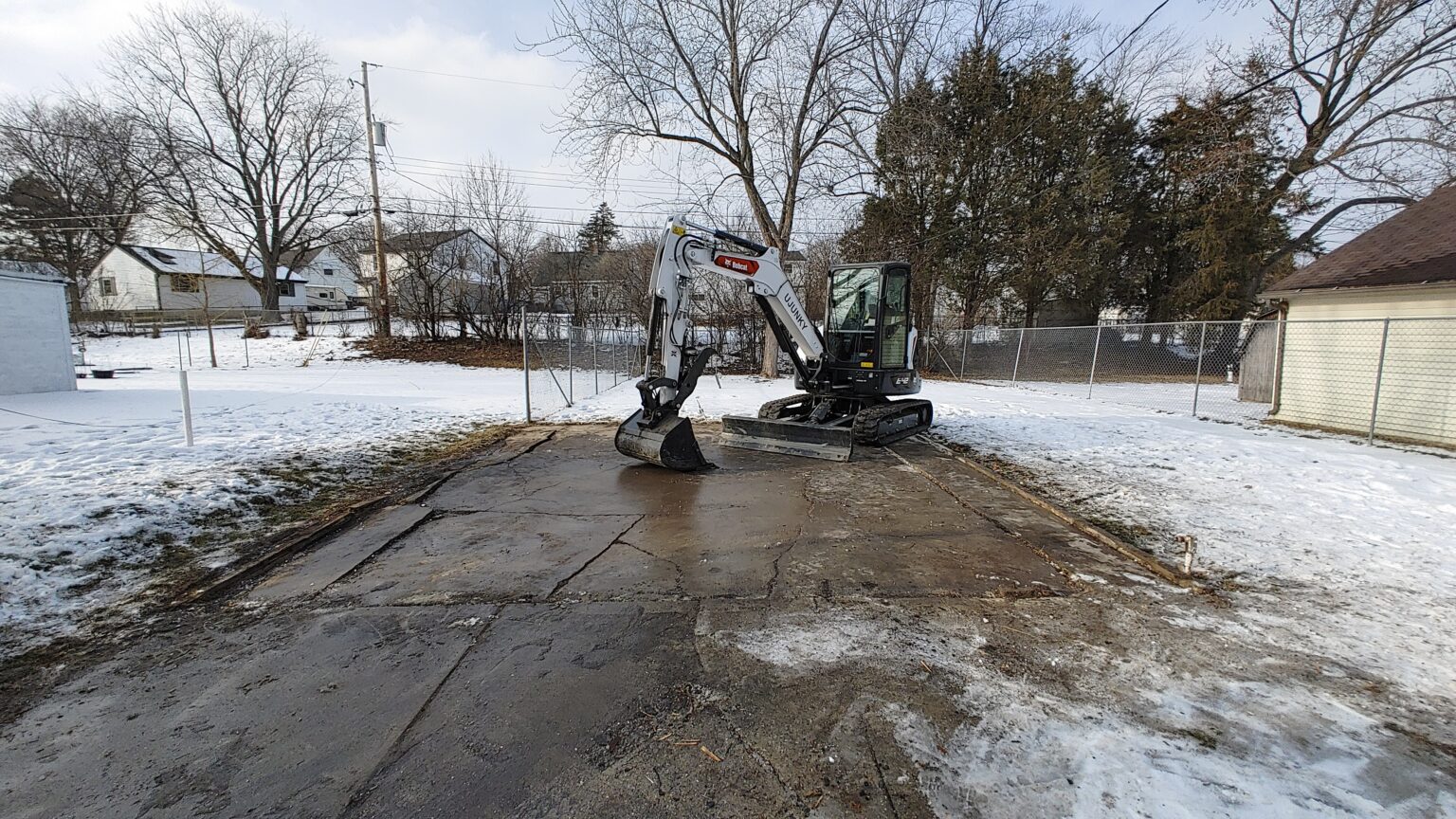 3 Signs You May Need to Demolish Your Concrete Driveway 1 UJUNKY Concrete Demolition West Allis
